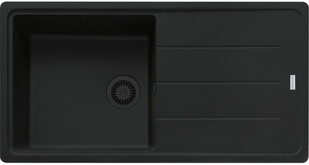 Franke Basis lavello in granito 97x50 cm nero 114.0693.556