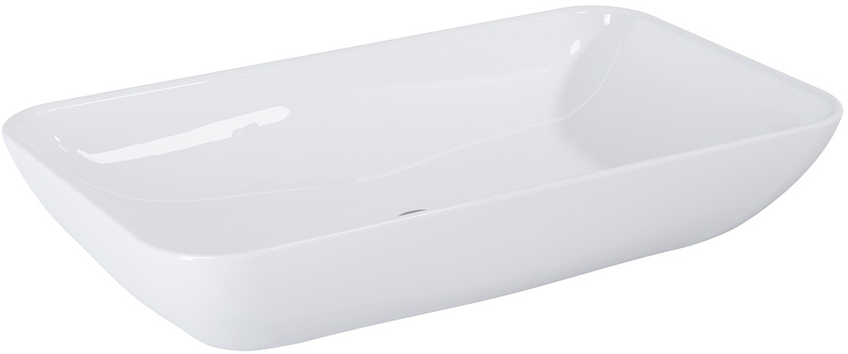 Elita Fresi lavabo 70x40 cm rettangolare da appoggio bianco RE040700168060