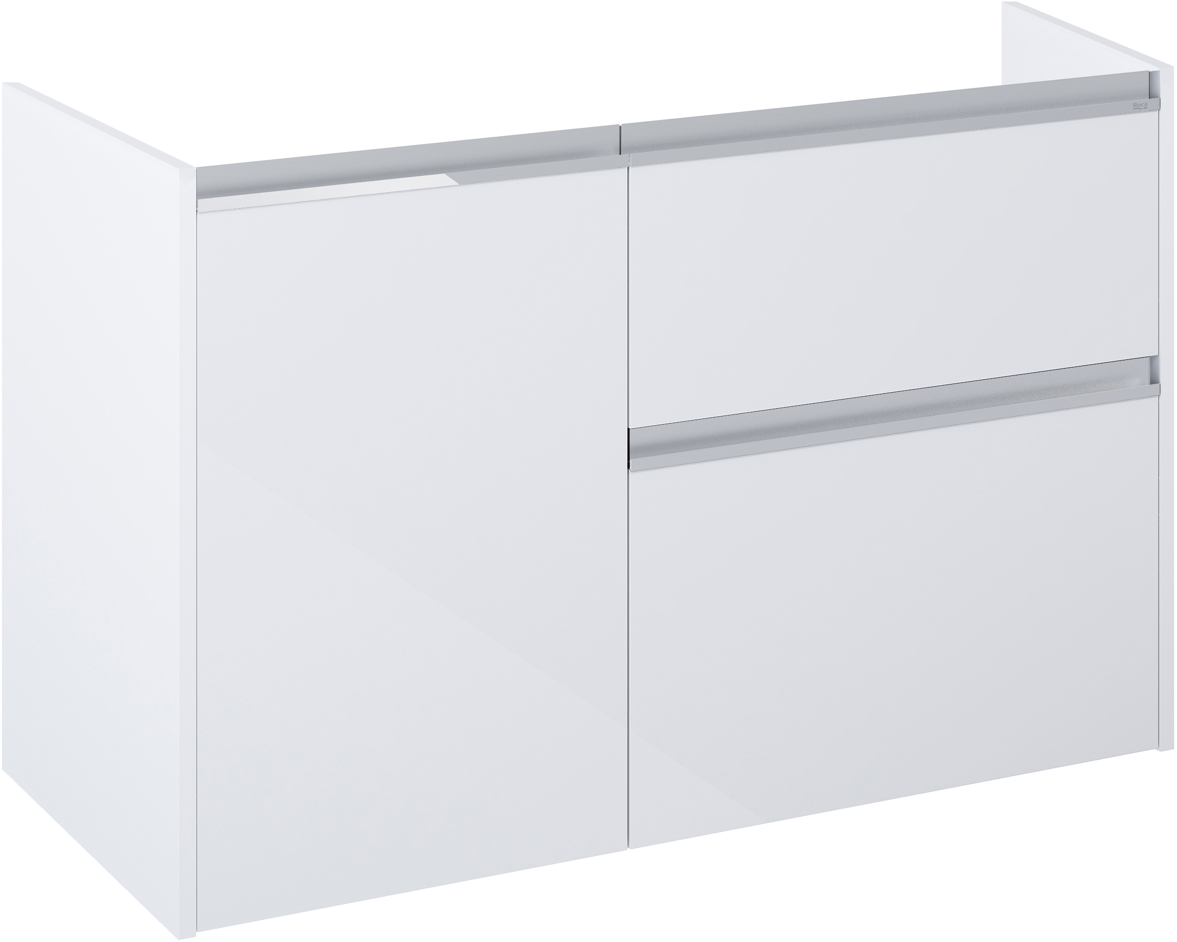 Roca Gap Pro armadietto 98.5x45.1x63.5 cm sottolavabo sospeso bianco A857905806