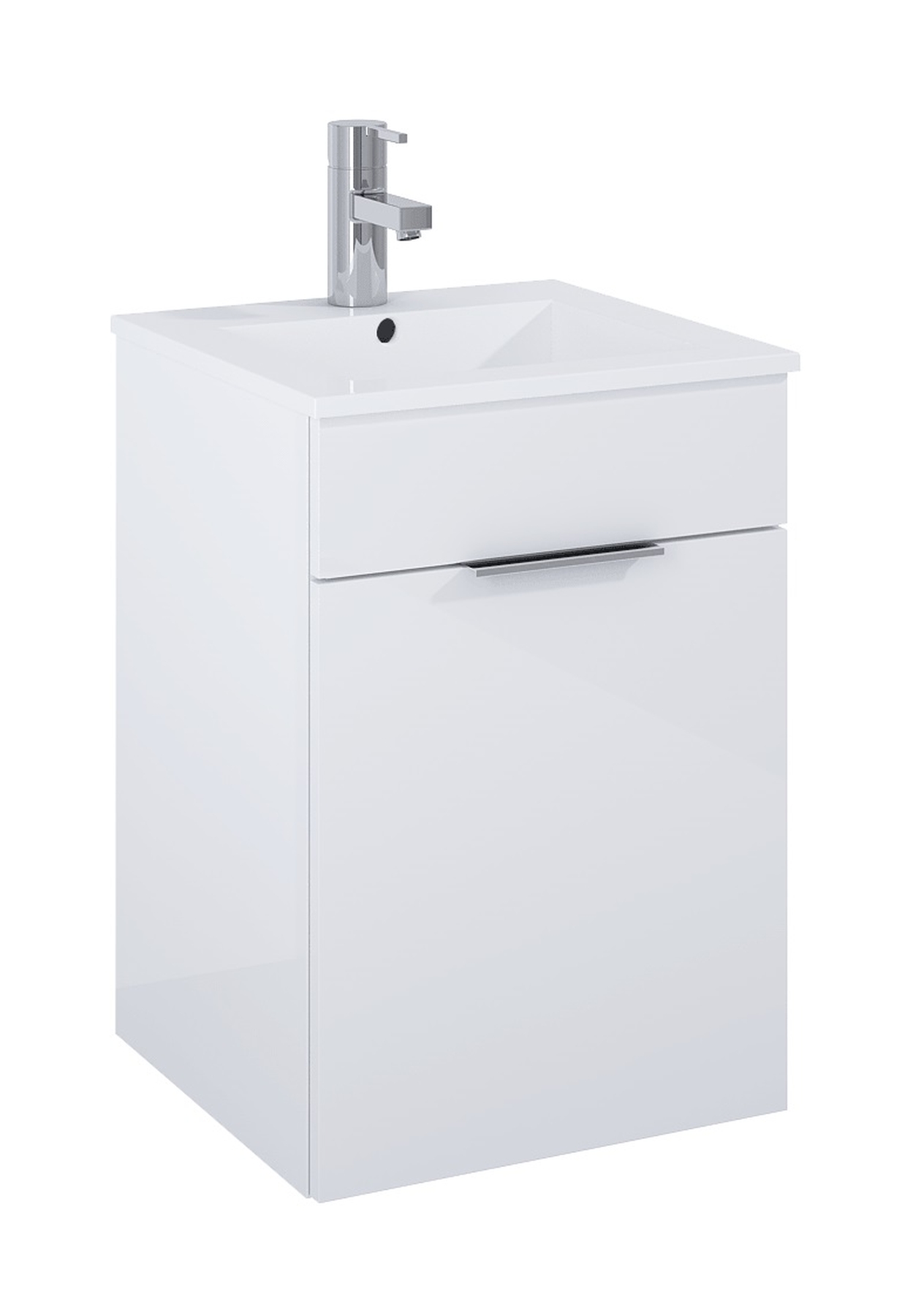 Elita Qubo Plus lavabo con armadietto 41.5 cm bianco RE020400148060