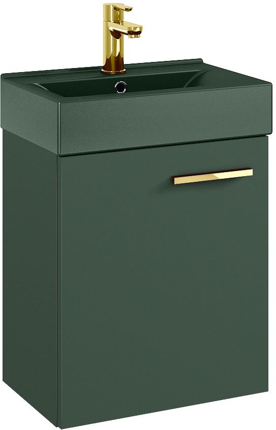 Elita Tiny lavabo con armadietto 45 cm verde RE020450157010