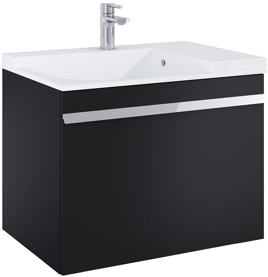 Elita Moody armadietto 71.5x48.7x54 cm sottolavabo sospeso nero RE010700037160