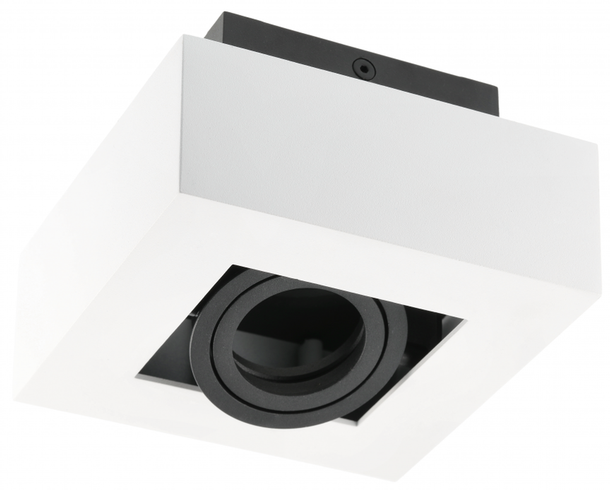 GTV Aster lampada da incasso 1x50 W bianco OS-AS1GU10-00