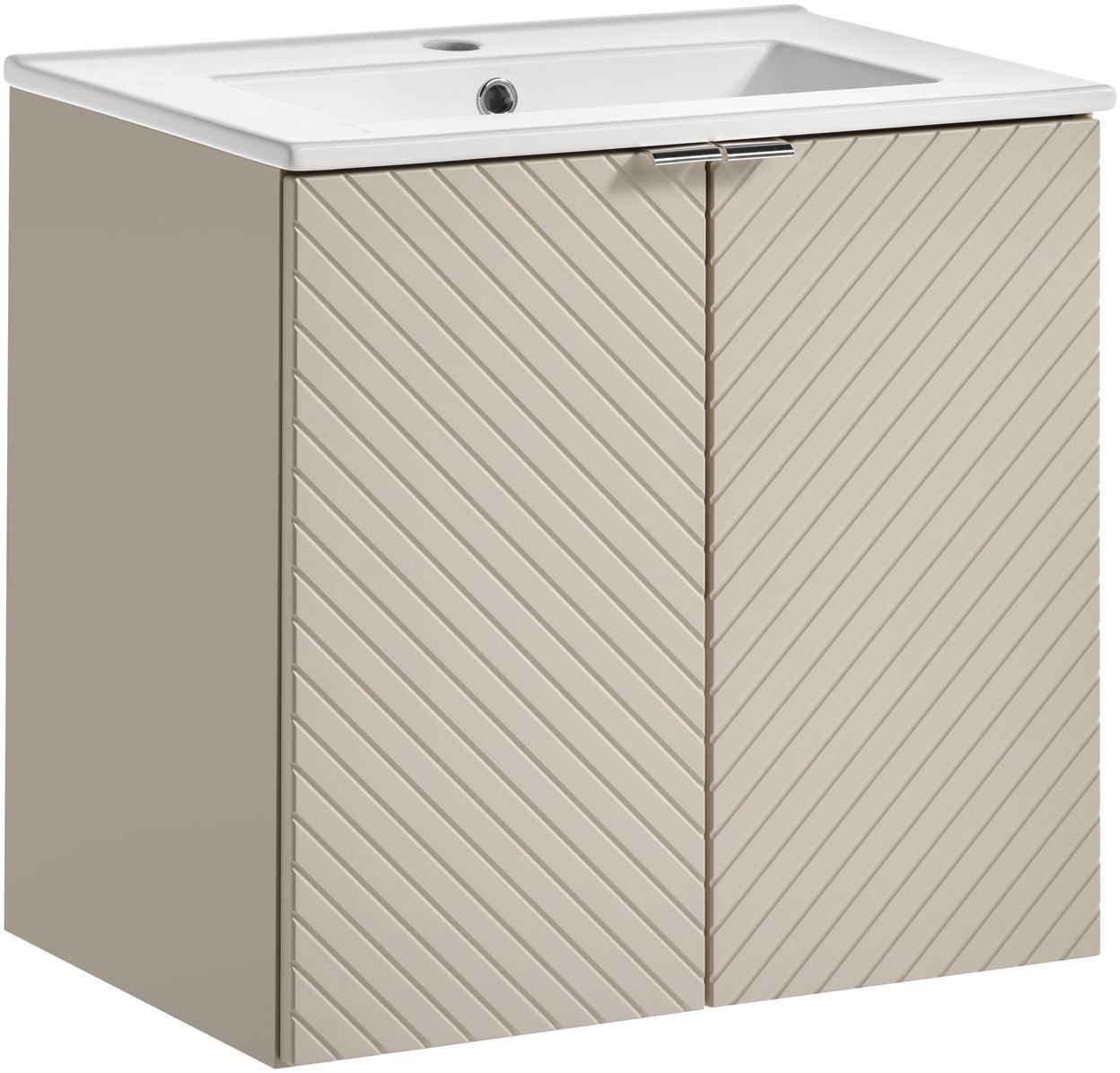 Set armadietto Comad Viva Cashmere VIVA CASHMERE 82-60-2D, lavabo Comad Dance White UM-2060RB DANCE 60-DP