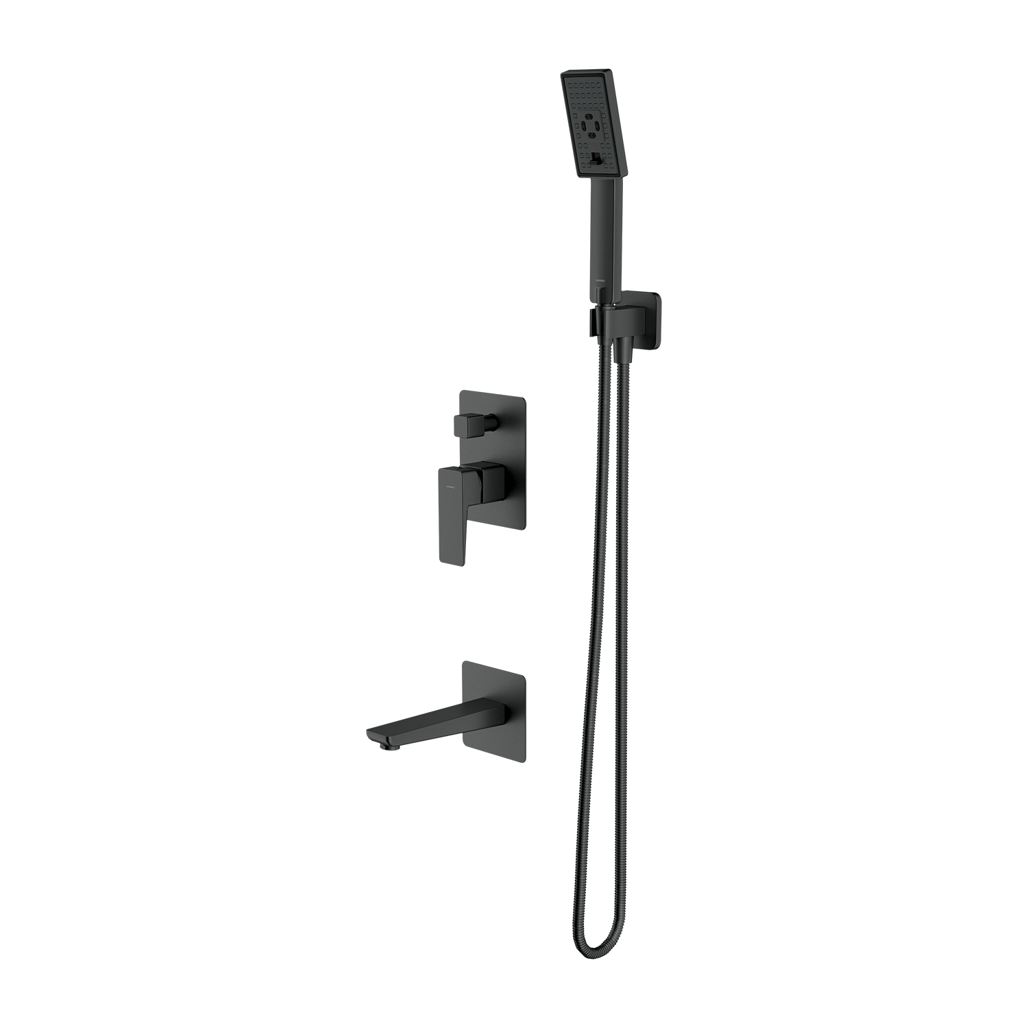 Omnires Parma set doccia da incasso grafite SYSPMW01GR