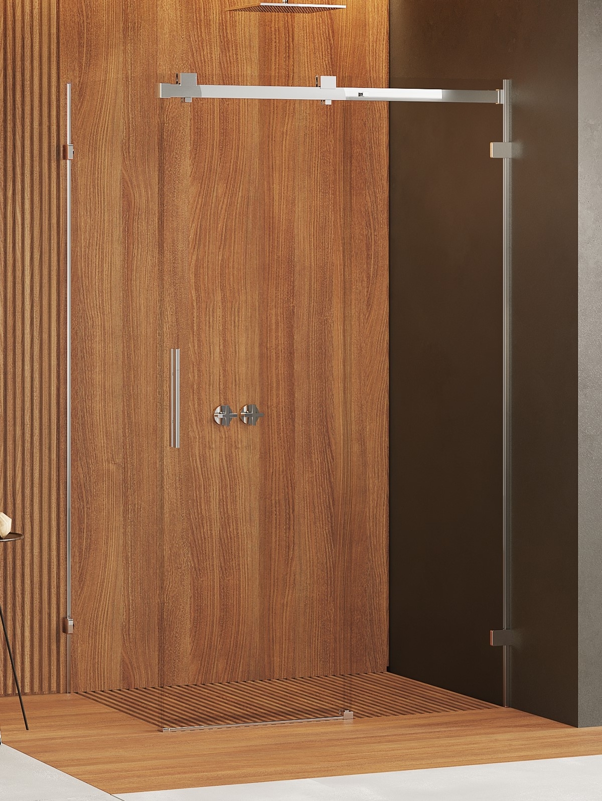 New Trendy Softi X box doccia 130x100 cm rettangolare cromo lucida/vetro trasparente EXK-5306