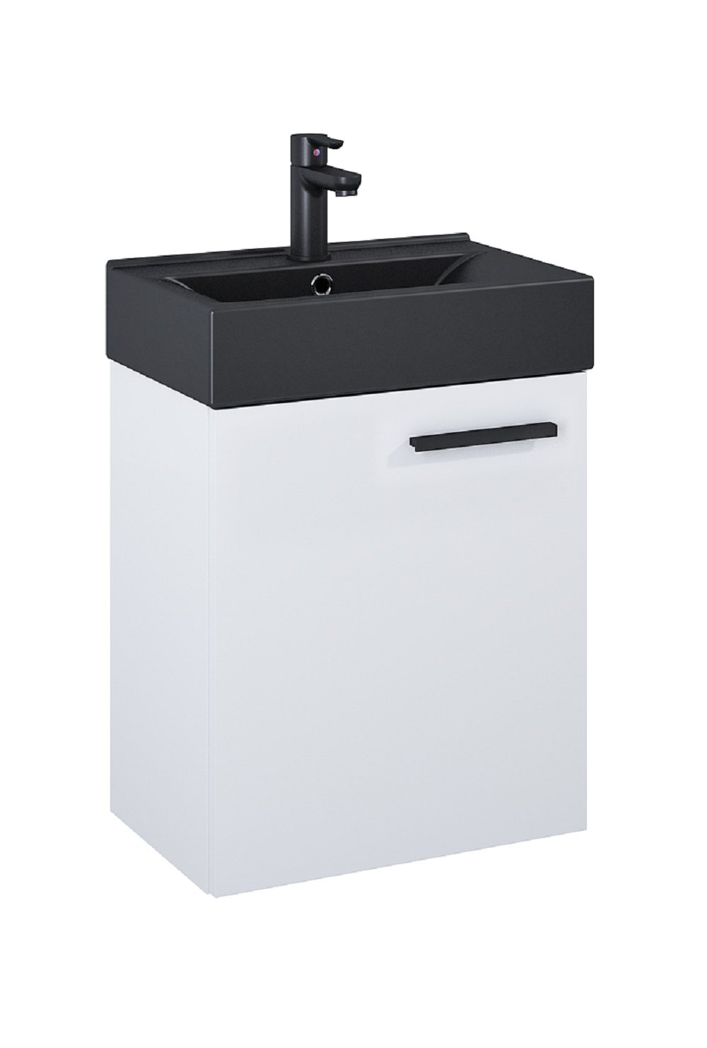 Elita Tiny lavabo con armadietto 45 cm bianco RE020450155290