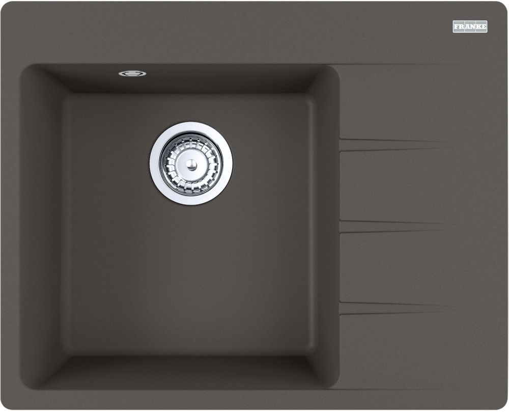 Franke Centro lavello in granito 62x50 cm antracite 114.0716.331