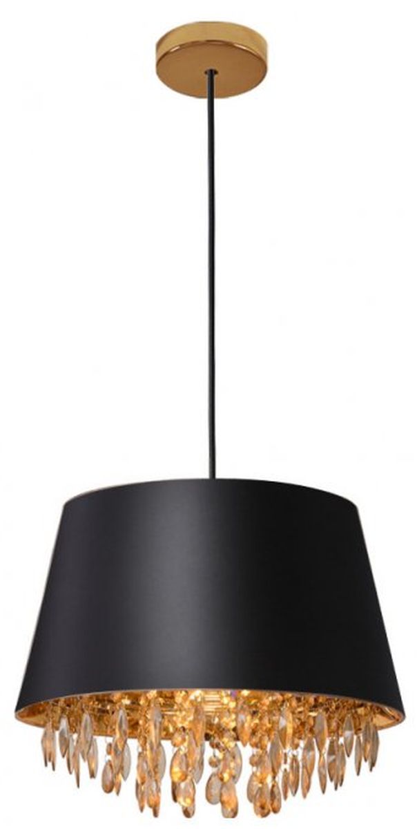 GTV Nesto lampada sospesa 1x40 W nero OS-NES-11-DEC