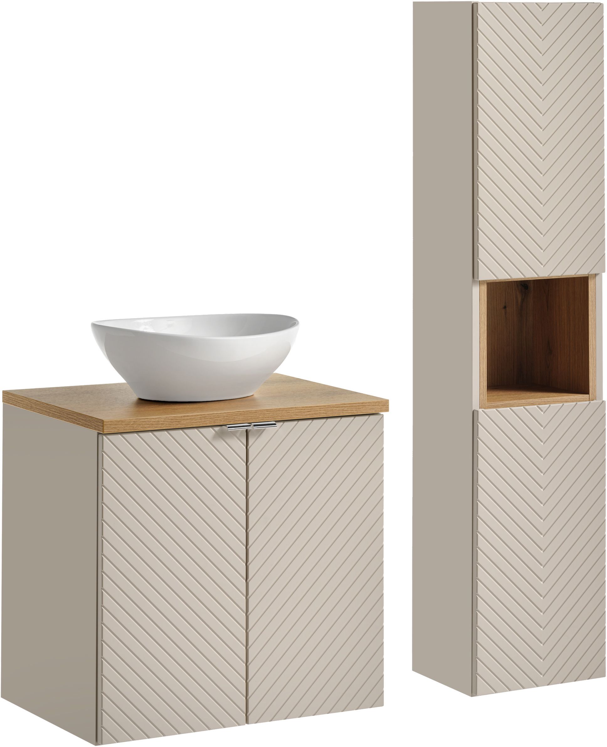 Set armadietto Comad Viva Cashmere VIVA CASHMERE 82-60-2D, armadietto Comad Viva Cashmere VIVA CASHMERE 80-03-2D, UN-LOLA-GW, NOVA OAK A 89-60