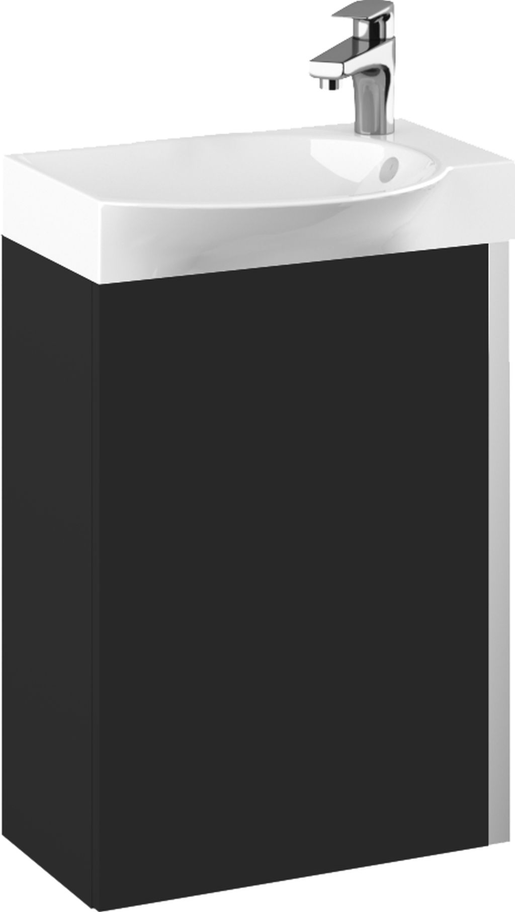 Elita Summer lavabo con armadietto 45 cm nero RE020450147160