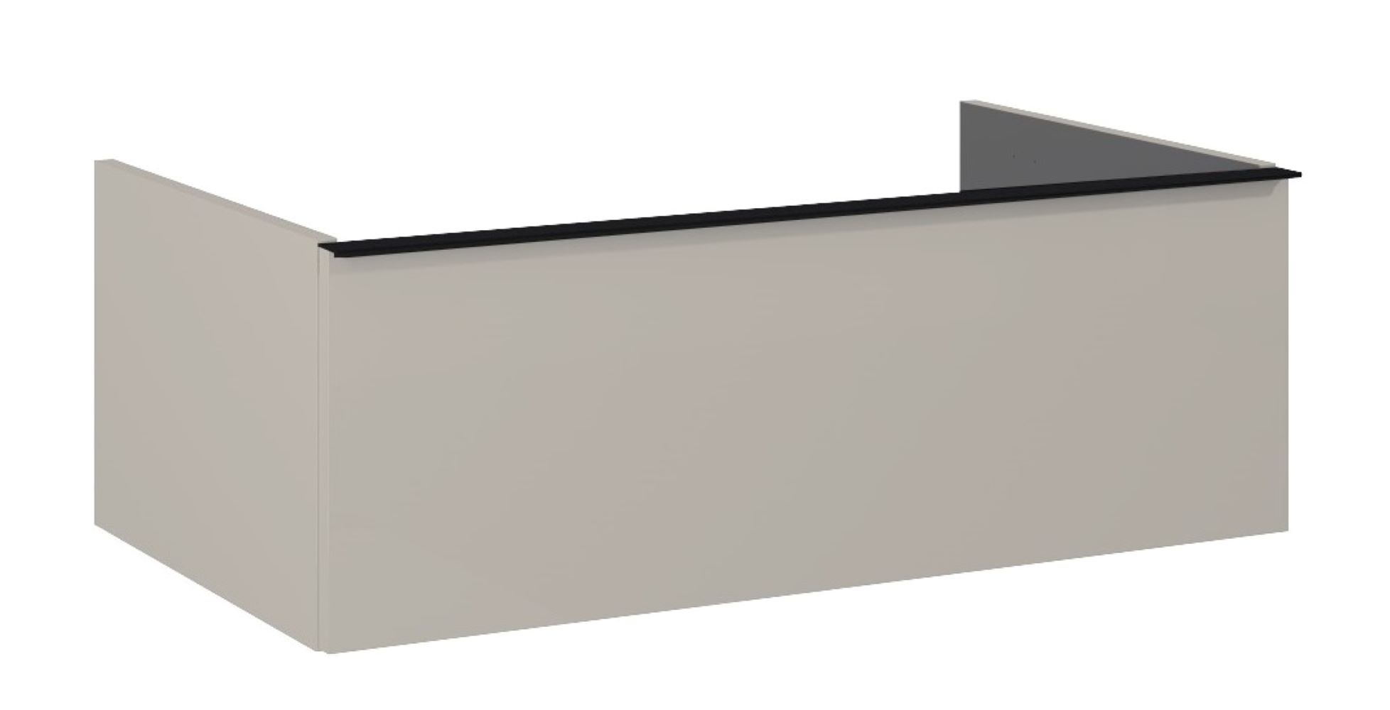 Elita Look armadietto 80x44.9x28.1 cm sottolavabo sospeso beige RE080803027020