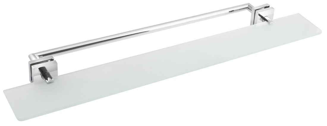 Polysan X-Square mensola da bagno 80 cm cromo XQ458