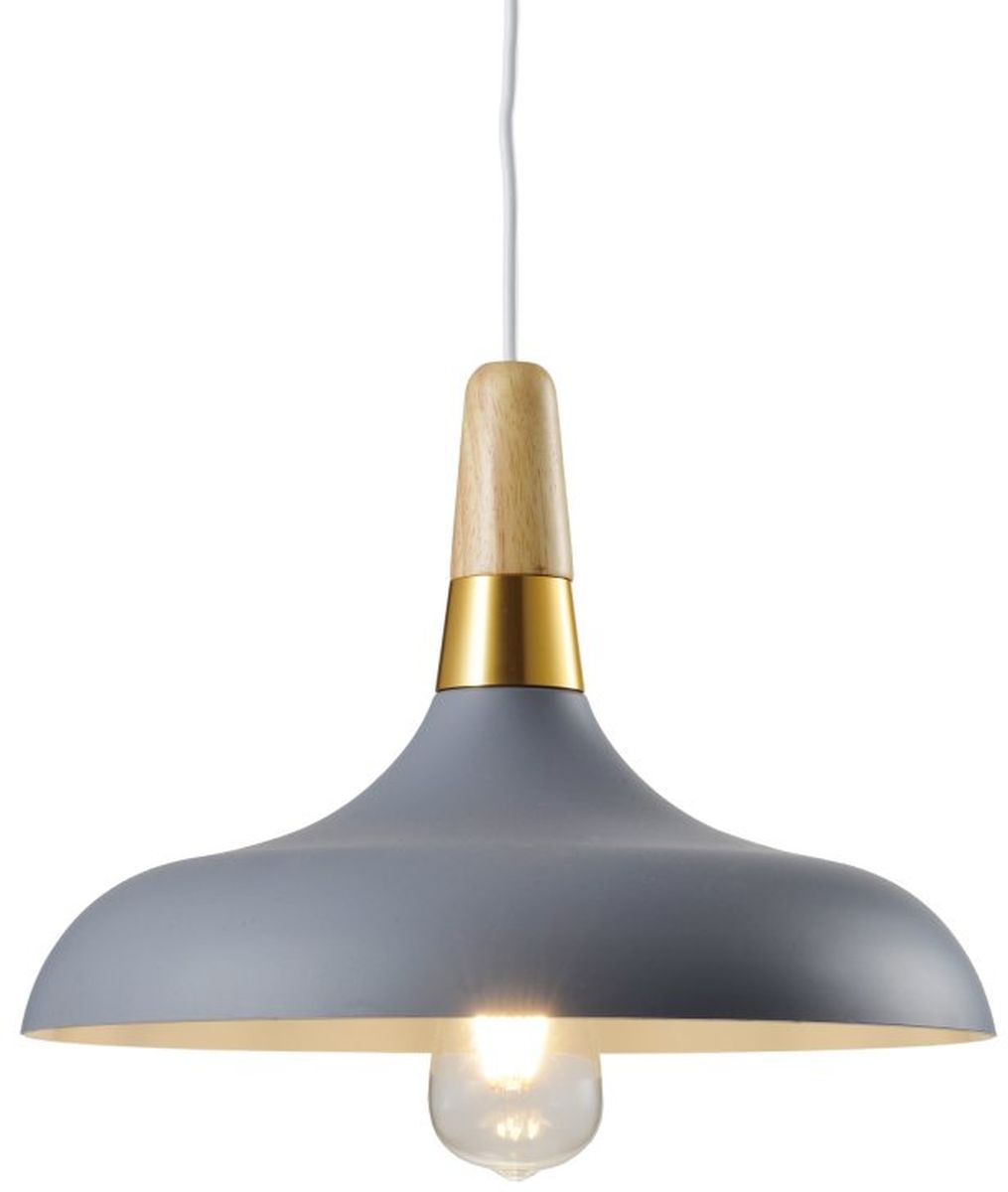 GTV Skandi lampada sospesa 1x40 W grigio/cenere OS-SKAN1-15-DEC