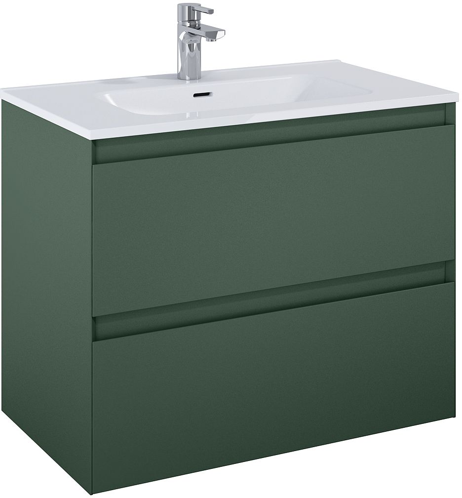 Elita Split armadietto 80x45.8x63.5 cm sottolavabo sospeso verde RE010800057010