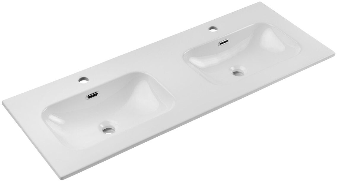 Comad Fly lavabo 121x46 cm rettangolare da mobile bianco FLY 120D DP ( E-8073-120D )