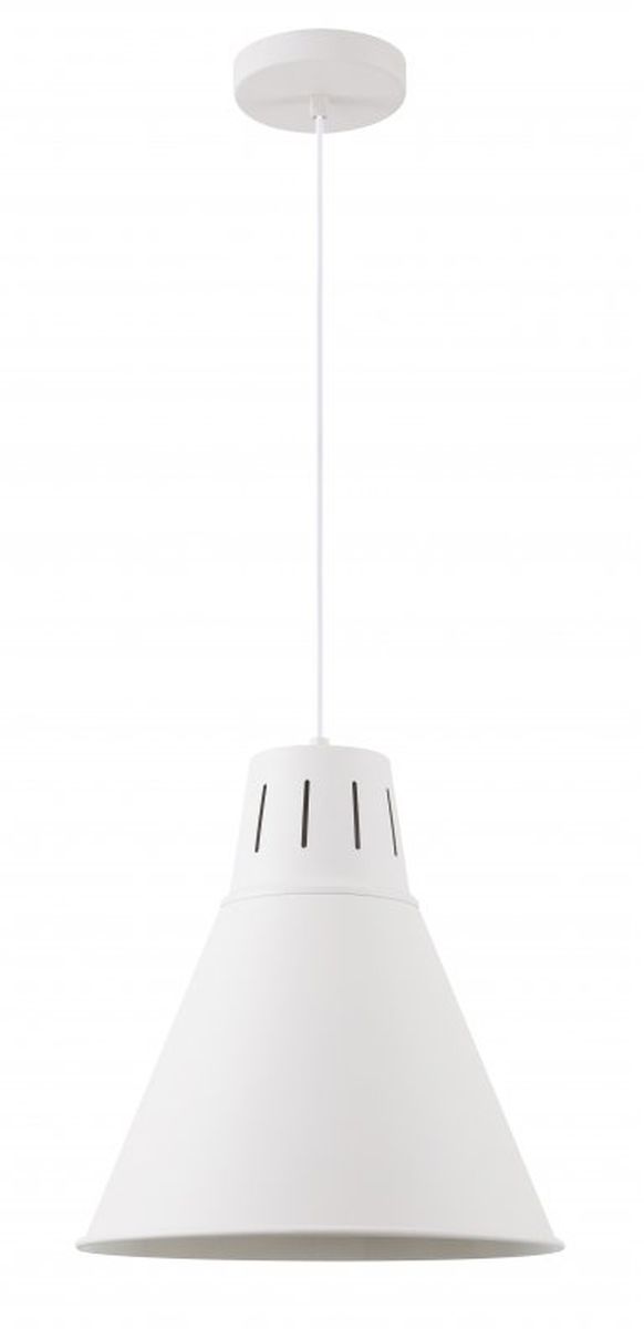 GTV Gianni lampada sospesa 1x40 W bianco OS-GIAN-L-E27-00-DEC