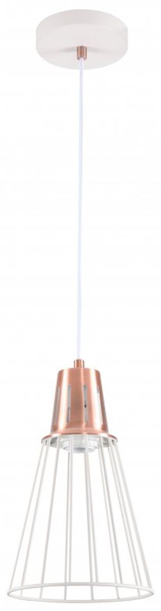 GTV Kaliope lampada sospesa 1x40 W bianco-oro OS-KAL-E27-03-DEC