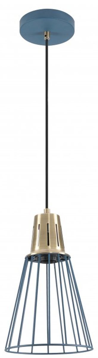 GTV Kaliope lampada sospesa 1x40 W oro-blu OS-KAL-E27-25-DEC