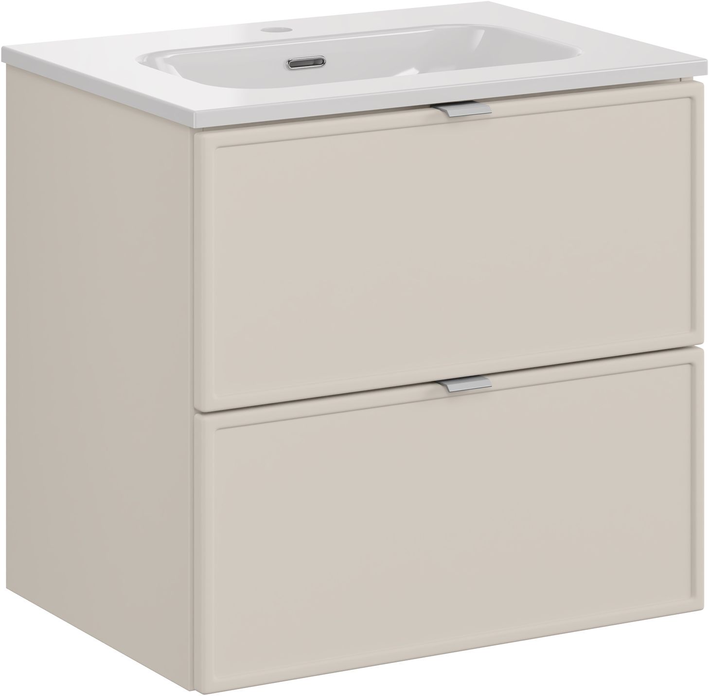 Set armadietto Comad Bella Cashmere BELLA CASHMERE 82-60-46-2S, lavabo Comad Fly FLY WHITE GLOSS UM 60-46 DP ( E-8073-60 )