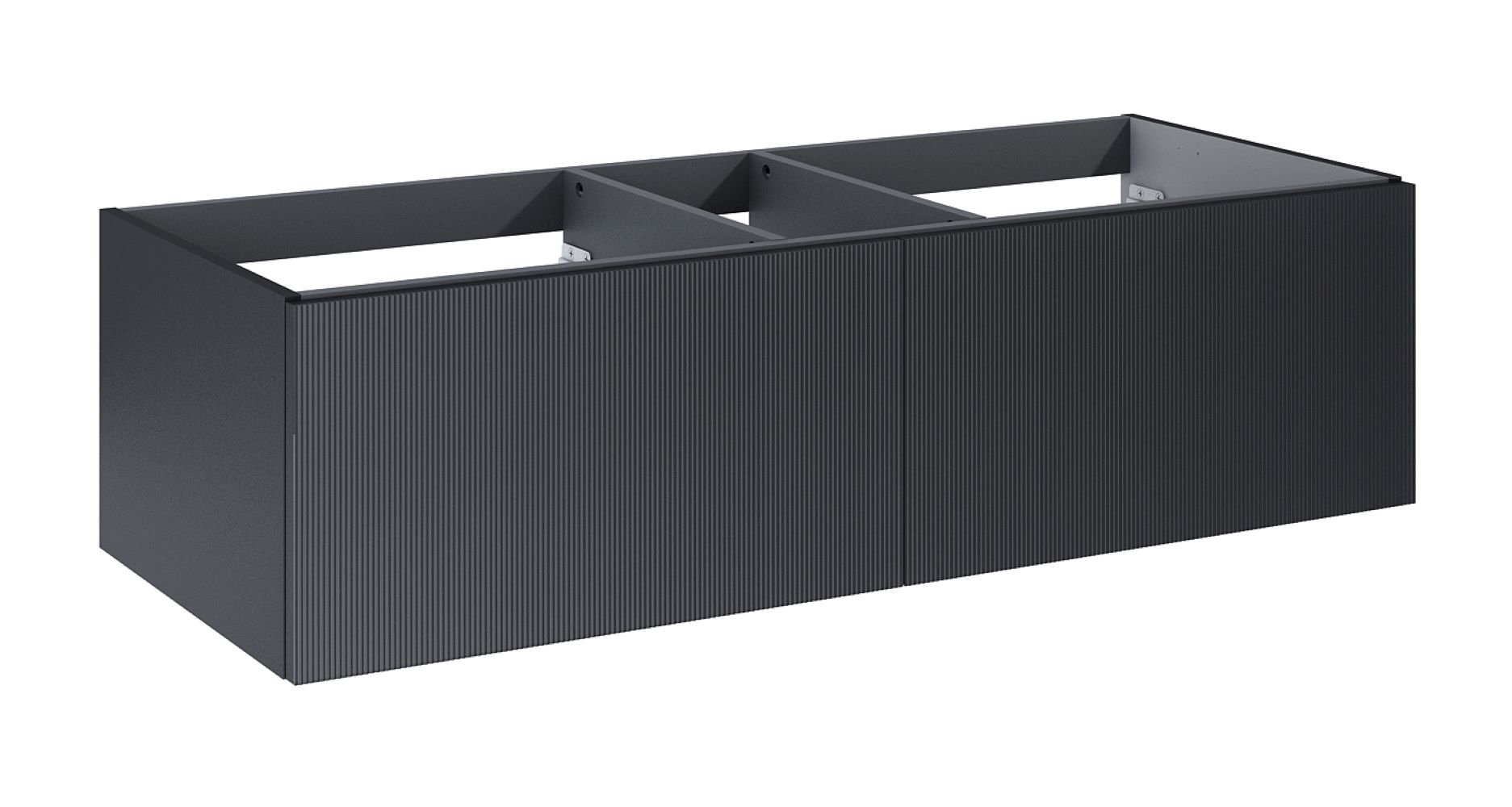 Elita Soho Slim armadietto 120x45.3x31.8 cm sottolavabo sospeso nero RE081204047160