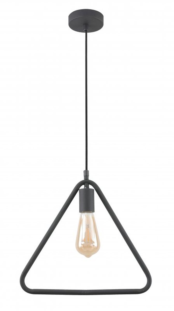 GTV Gija lampada sospesa 1x40 W nero OS-GI-E27-10-DEC