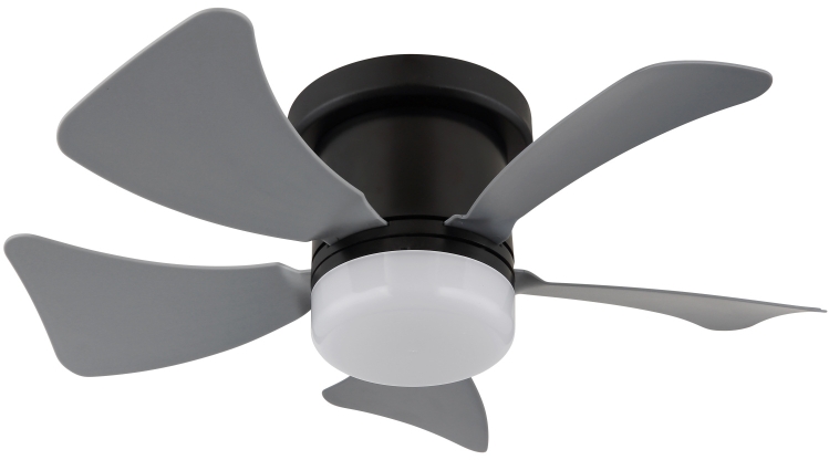 Globo Lighting Hines lampada da soffitto 1x9 W nero 03609A