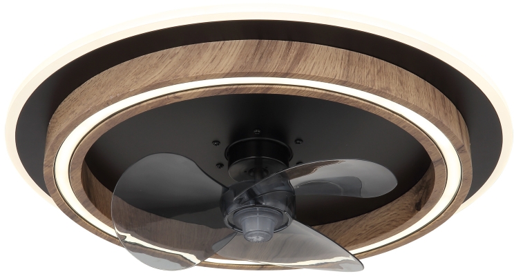 Globo Lighting Cirilla lampada da soffitto 1x32 W nero-legno 03655