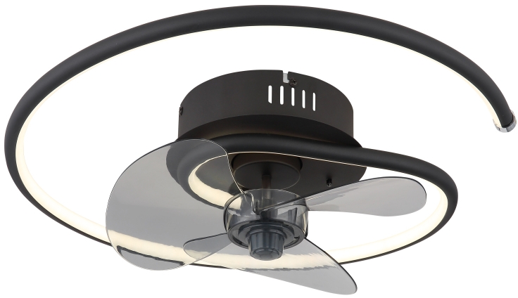 Globo Lighting Koren lampada da soffitto 1x30 W nero 03660