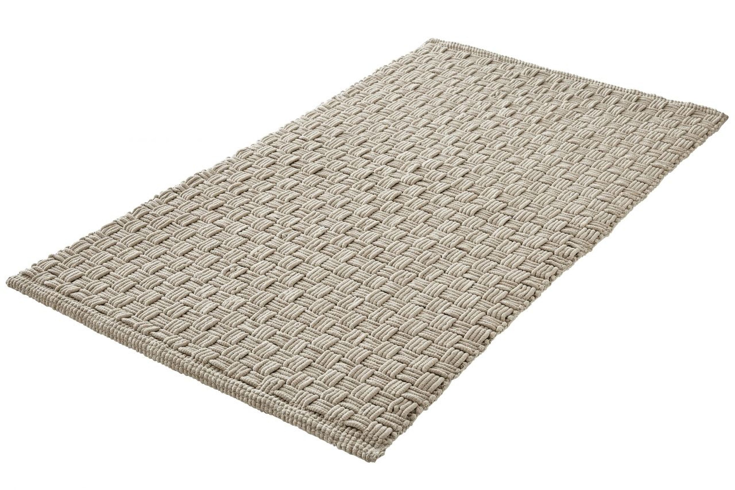 Kleine Wolke Matino tappetino da bagno 100x60 cm rettangolare beige 9193272360