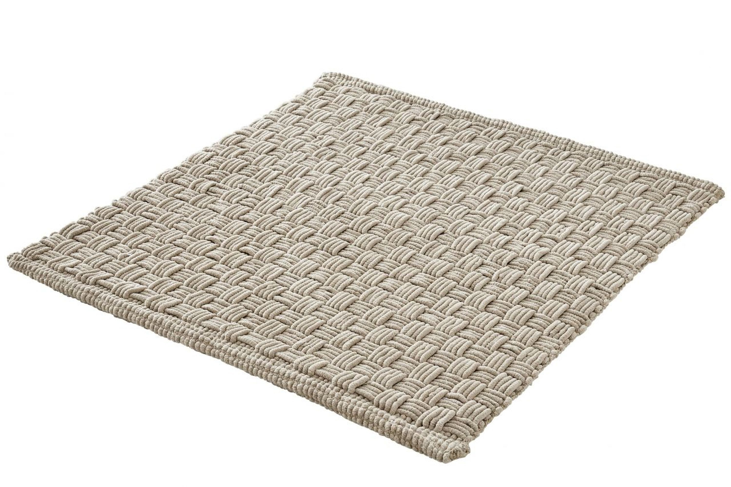 Kleine Wolke Matino tappetino da bagno 60x60 cm quadrata beige 9193272135