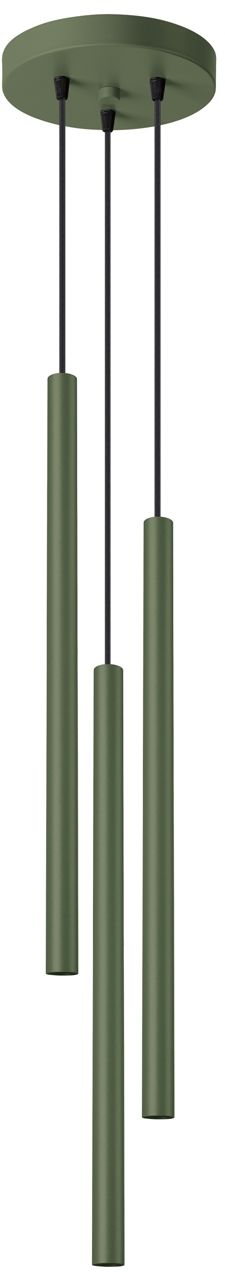 Sollux Lighting Pastelo lampada sospesa 3x8 W verde SL.1520