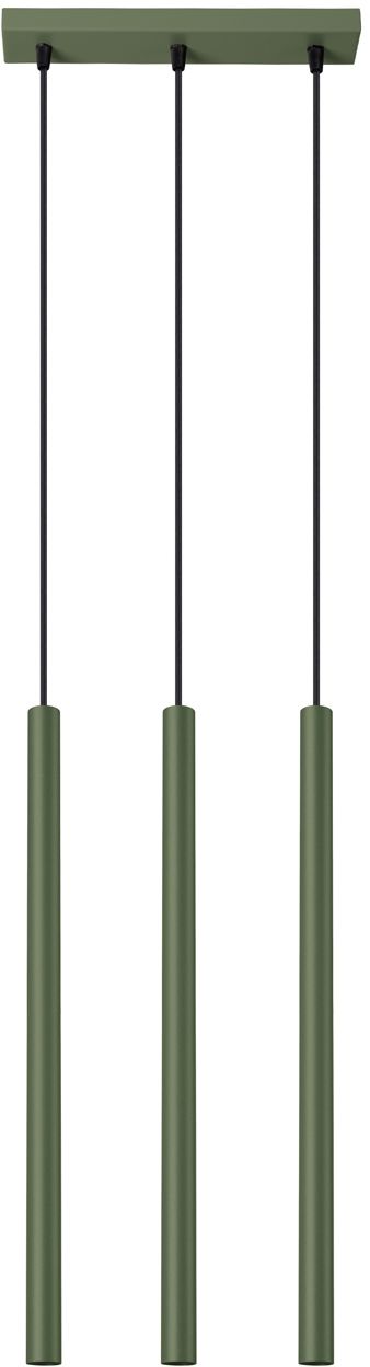 Sollux Lighting Pastelo lampada sospesa 3x8 W verde SL.1521