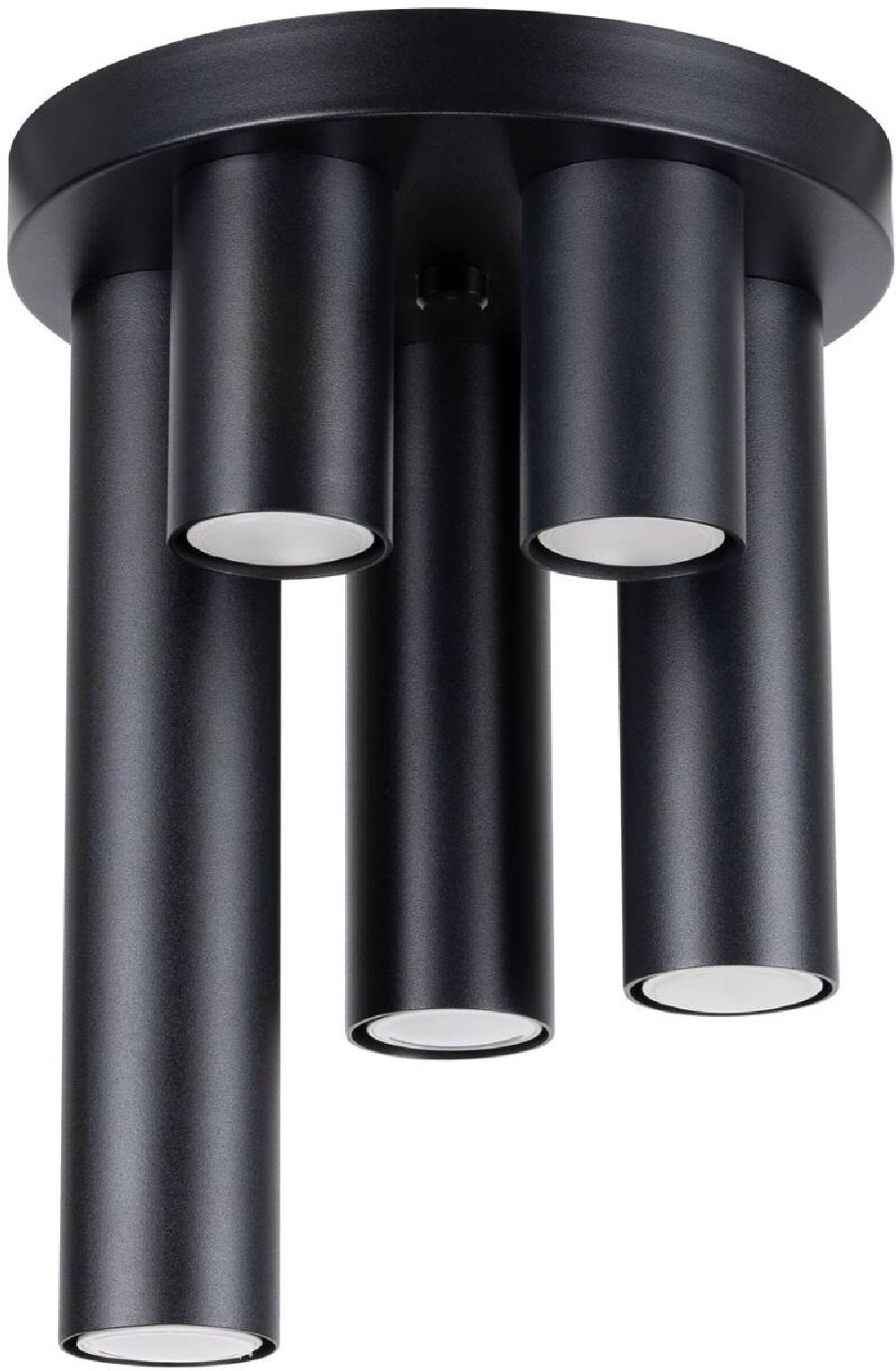 Sollux Lighting Lagos lampada da soffitto 5x10 W nero SL.1467