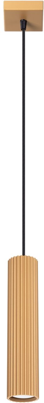 Sollux Lighting Karbon lampada sospesa 1x10 W oro SL.1554