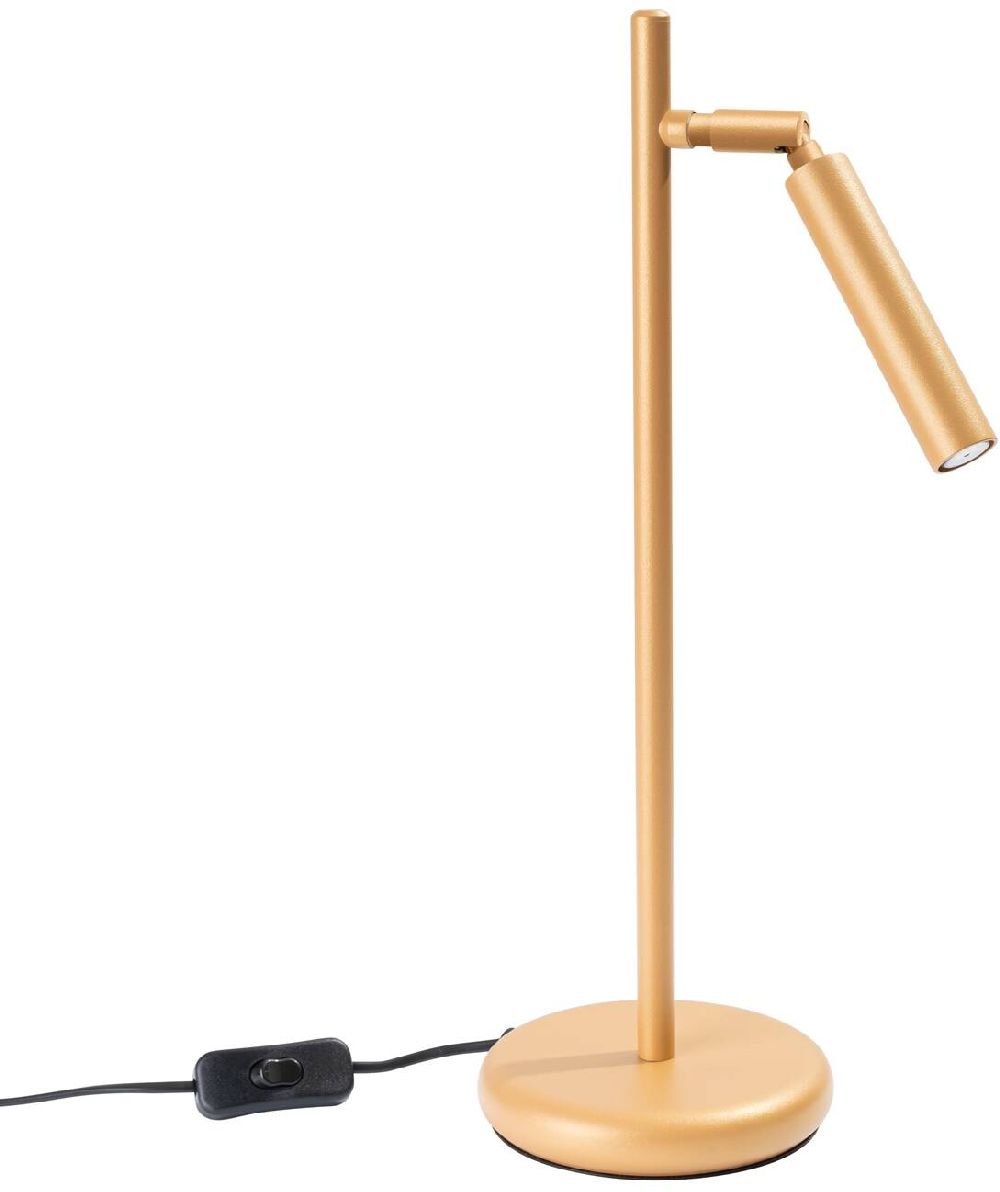 Sollux Lighting Pastelo lampada da scrivania 1x8 W oro SL.1470