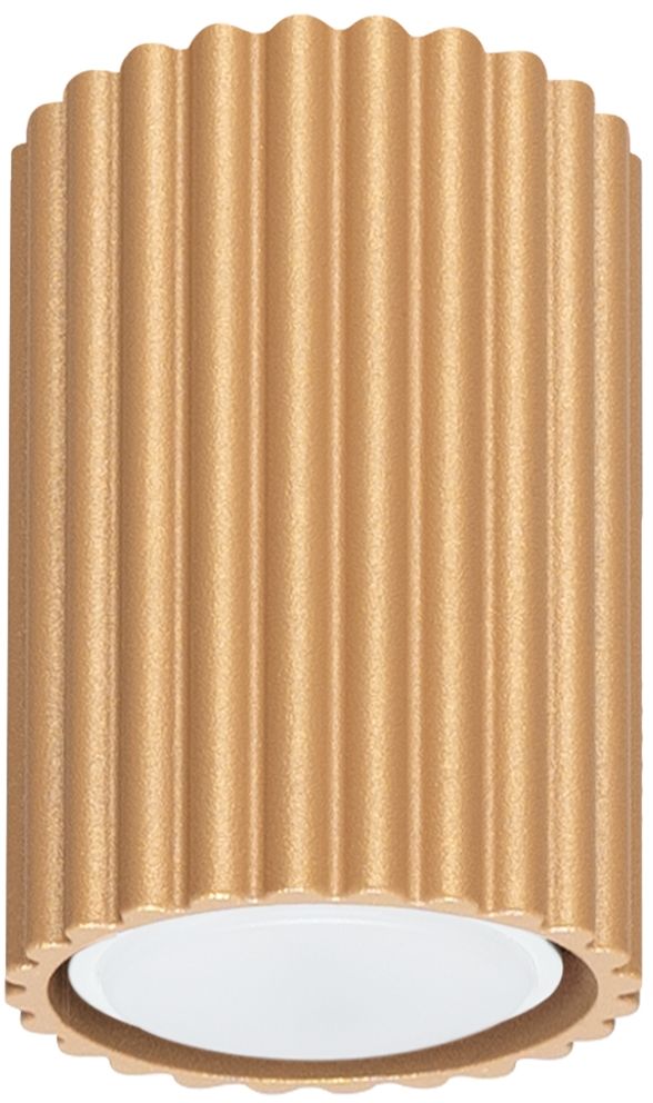 Sollux Lighting Karbon lampada da soffitto 1x10 W oro SL.1549