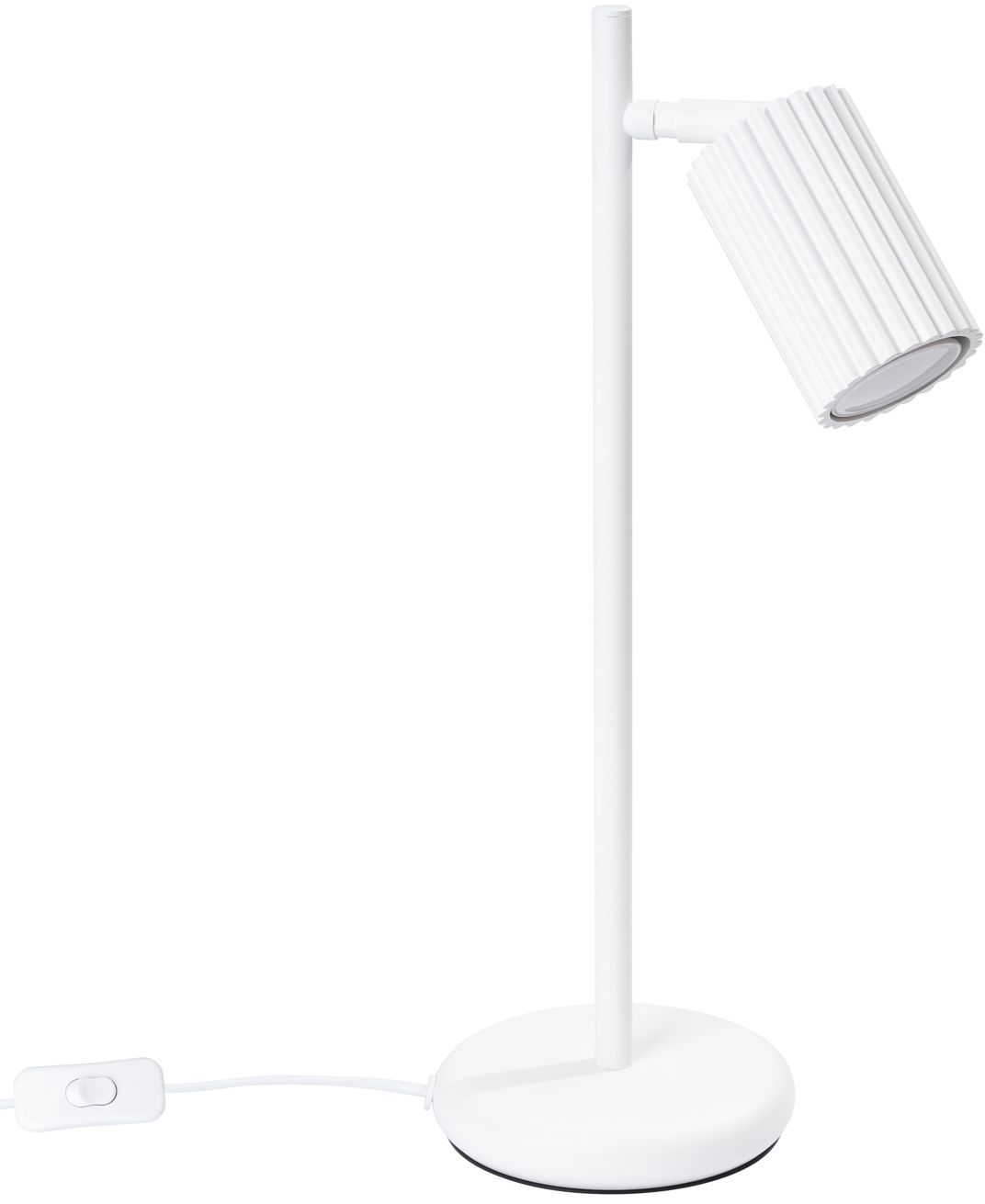 Sollux Lighting Karbon lampada da scrivania 1x10 W bianco SL.1548