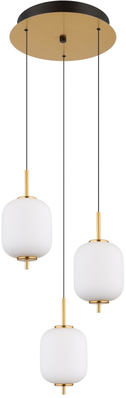 Globo Lighting Ewald lampada sospesa 3x20 W ottone 15217-3