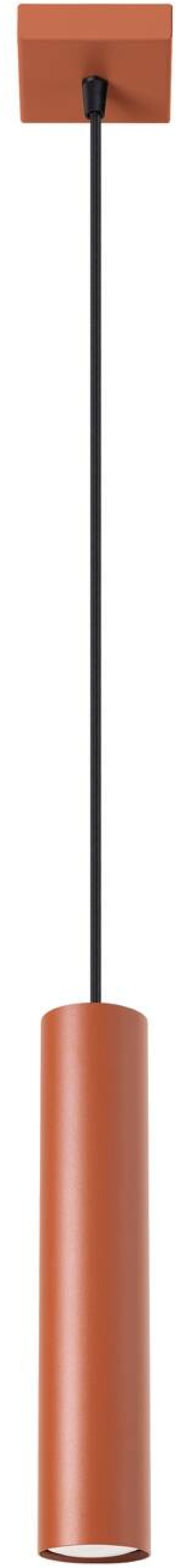 Sollux Lighting Lagos lampada sospesa 1x10 W rosso SL.1489