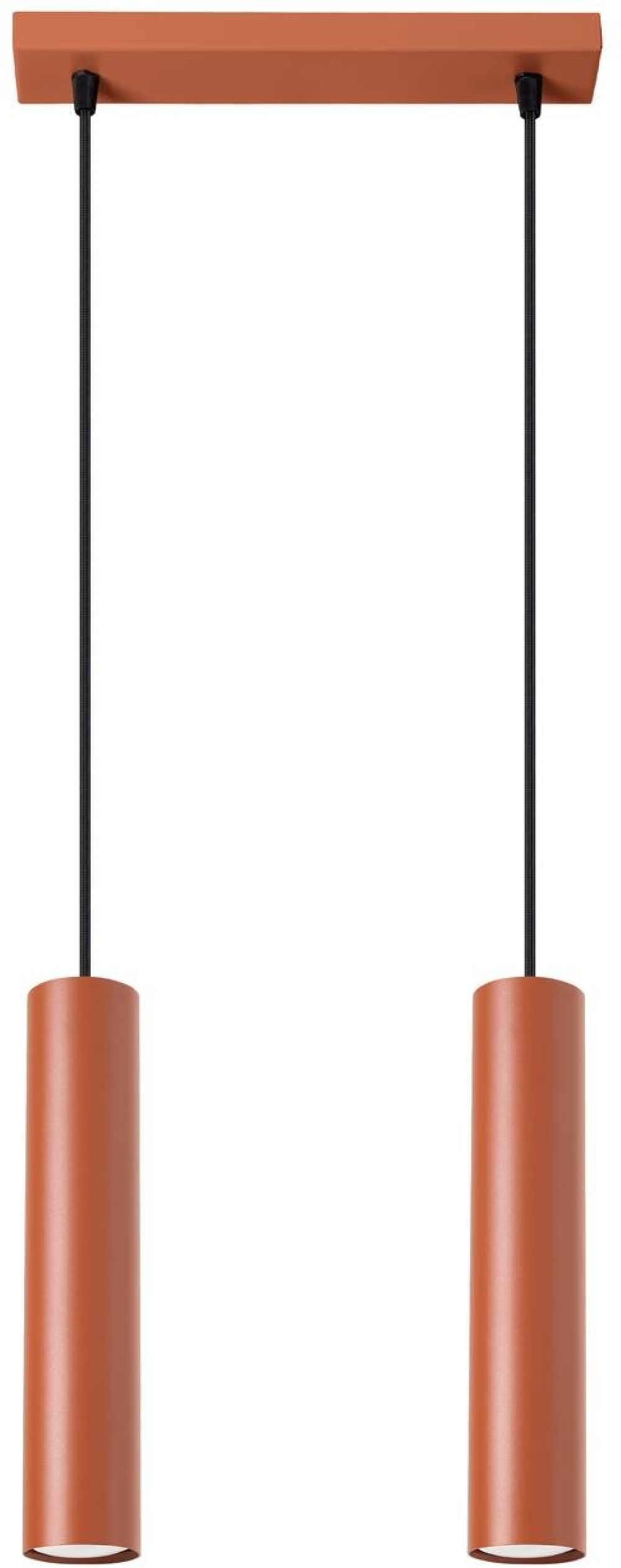 Sollux Lighting Lagos lampada sospesa 2x10 W rosso SL.1490