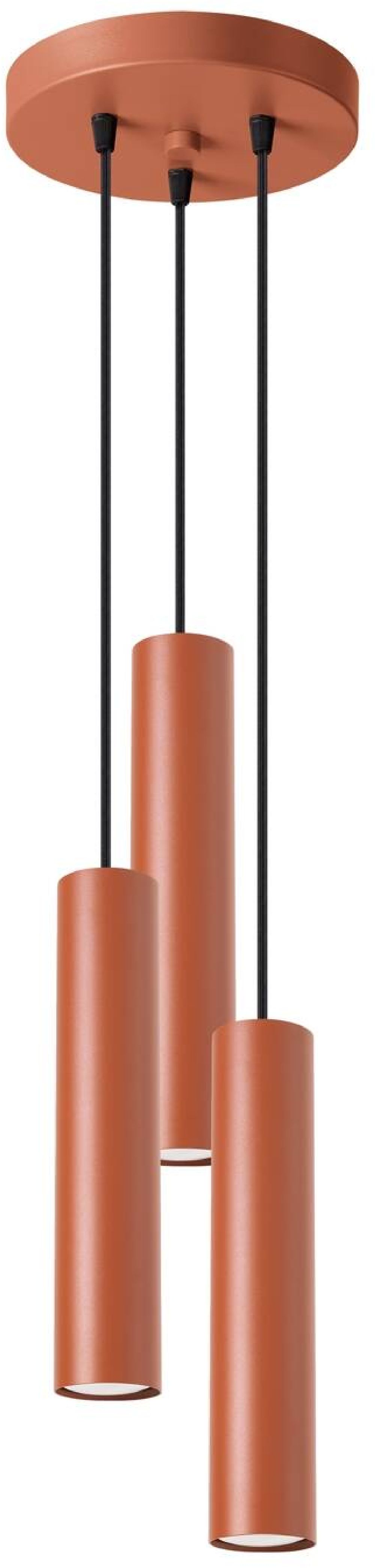 Sollux Lighting Lagos lampada sospesa 3x10 W rosso SL.1492