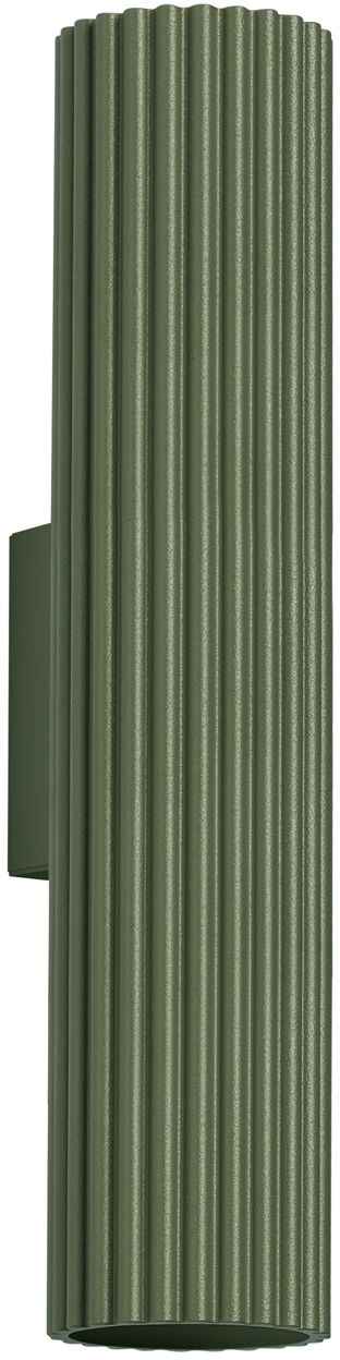 Sollux Lighting Karbon lampada da parete 2x10 W verde SL.1615