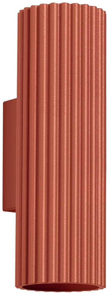 Sollux Lighting Karbon lampada da parete 2x10 W rosso SL.1655