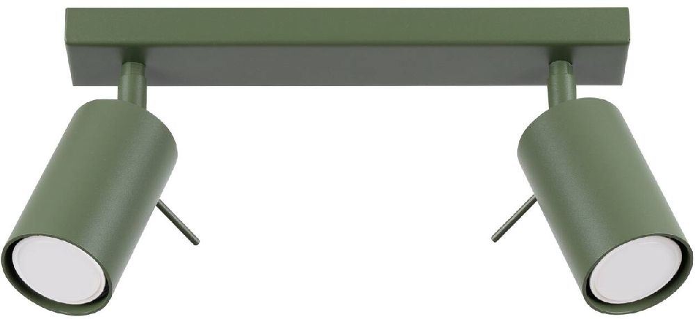 Sollux Lighting Ring lampada da soffitto 2x10 W verde SL.1501