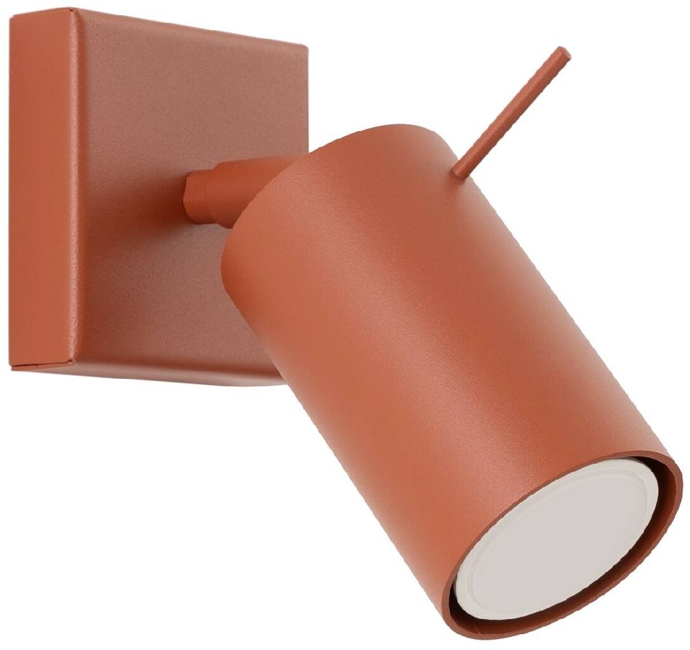 Sollux Lighting Ring lampada da parete 1x10 W rosso SL.1506