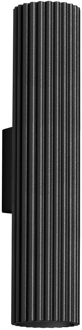 Sollux Lighting Karbon lampada da parete 2x10 W nero SL.1577