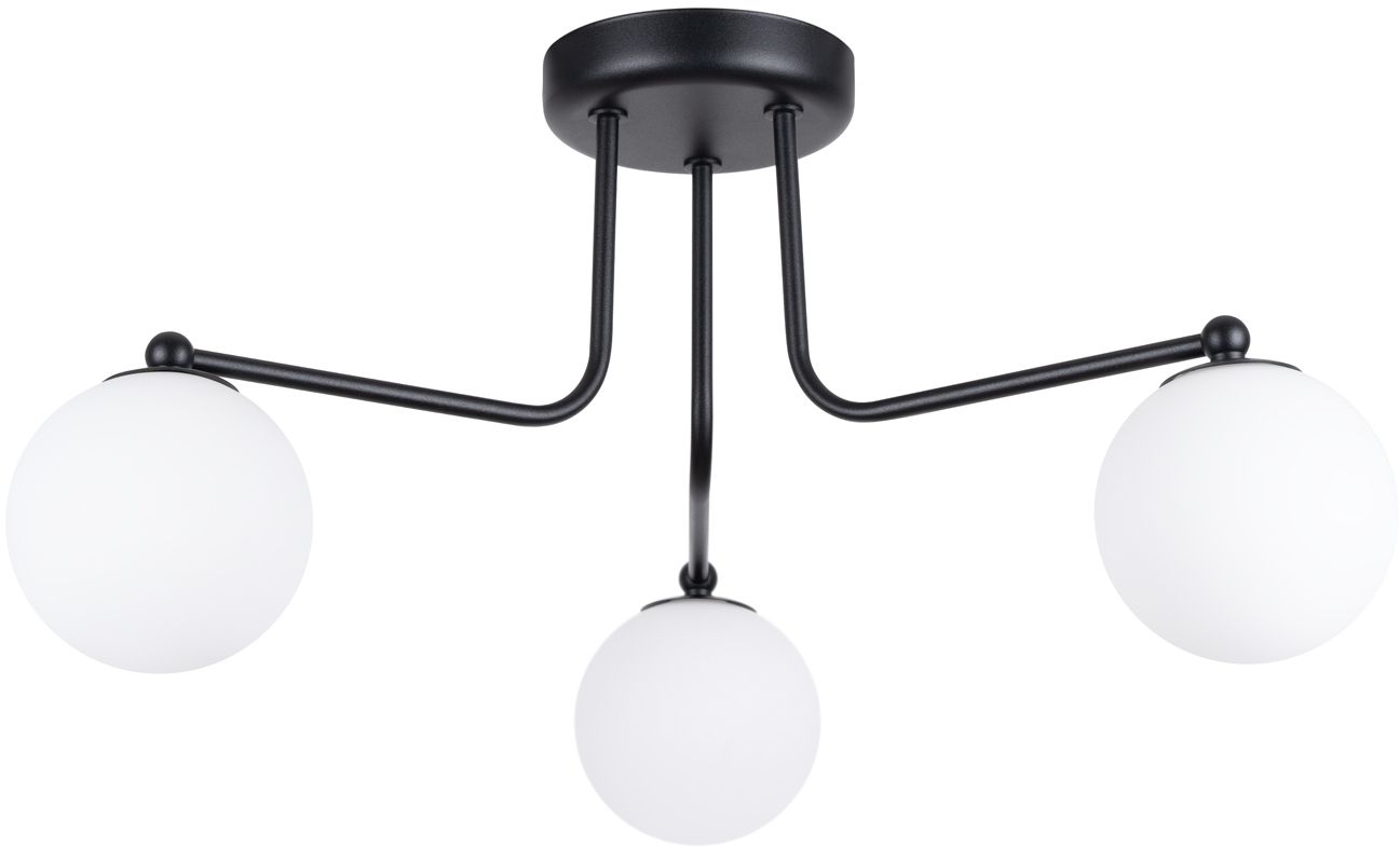 Sollux Lighting Astral lampada da soffitto 3x8 W bianco-nero SL.1662