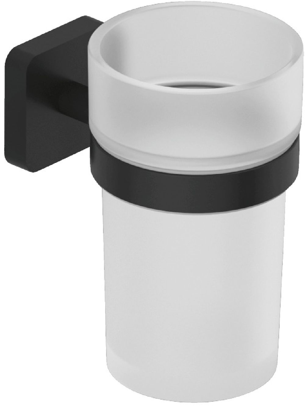Kludi Vela S portaspazzolini nero 2597539