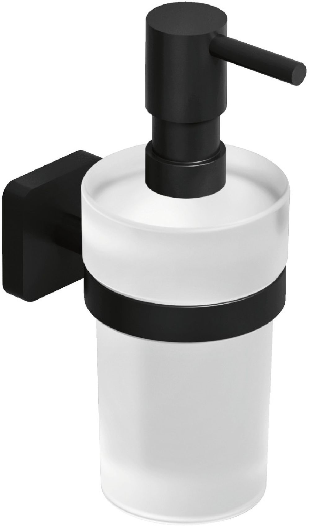 Kludi Vela S dispenser di sapone liquido 150 ml nero 2597639